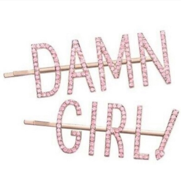 New! Damn Girl Glam Too Faced Hair Pin Set! - Picture 2 of 4